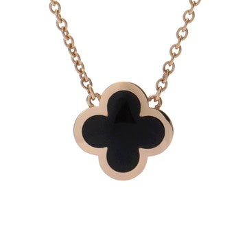 ヴァン クリーフ&アーペル ピュアアルハンブラ ネックレス ゴールド K18イエローゴールド YG ユニセックス ジュエリー 【中古】【jewelry】