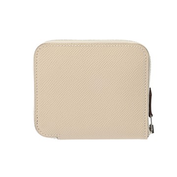 エルメス アザップ コンパクト シルクイン ナタ ヴォーエプソン レディース 財布 【中古】【purse】