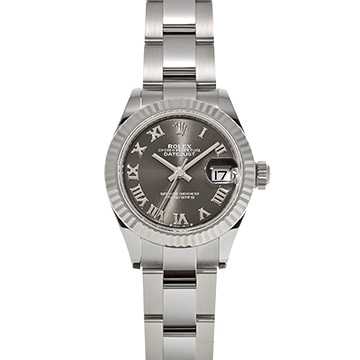 ロレックス レディ デイトジャスト 28 279174 ダークグレー レディース 時計 【新品】【wristwatch】