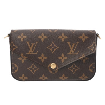 ルイ ヴィトン モノグラム ミュルティ ポシェット フェリシー カーキ M80091 モノグラムキャンバス ユニセックス バッグ 【中古】【bag】