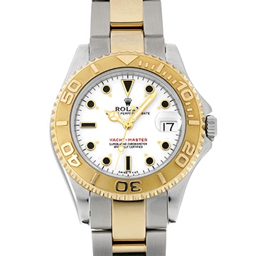 ロレックス ヨットマスター 34 68623 ホワイト ユニセックス 時計 【中古】【wristwatch】