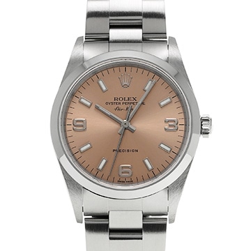 ロレックス エアキング 14000M ピンク メンズ 時計 【中古】【wristwatch】