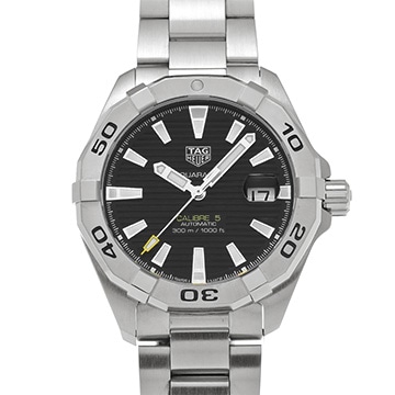 タグ ホイヤー アクアレーサー キャリバー5 WBD2110.BA0928 ブラック メンズ 時計 【中古】【wristwatch】