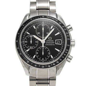 オメガ スピードマスター デイト 3210.50 ブラック メンズ 時計 【中古】【wristwatch】