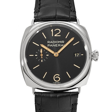 パネライ ラジオミール クアランタ PAM01572 ブラック メンズ 時計 【中古】【wristwatch】