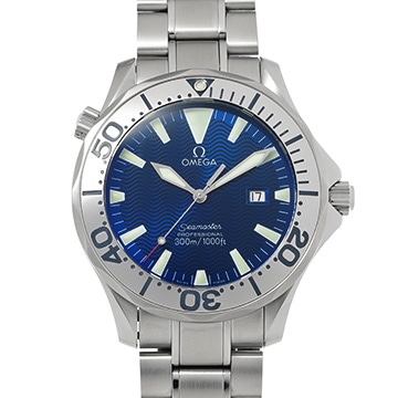 オメガ シーマスター プロフェッショナル 300 2265.80 ブルー メンズ 時計 【中古】【wristwatch】