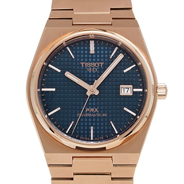 ティソ PRX パワーマティック 80 T137.407.33.041.00 ブルー メンズ 時計 【中古】【wristwatch】