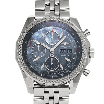 ブライトリング ベントレー GT ブルーマザーオブパール 日本限定 A133627X/BE63 ブルーシェル メンズ 時計 【中古】【wristwatch】
