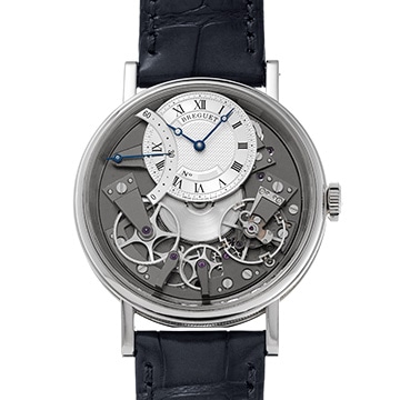 ブレゲ トラディション オートマティック レトログラードセコンド 7097BB/G1/9WU シルバー/スケルトン メンズ 時計 【中古】【wristwatch】