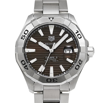 タグ ホイヤー アクアレーサー キャリバー5 WAY2018.BA0927 ブラウン メンズ 時計 【中古】【wristwatch】