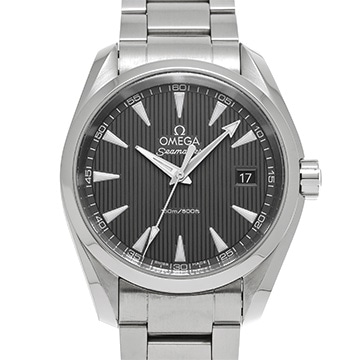 オメガ シーマスター アクアテラ クォーツ 231.10.39.60.06.001 グレー メンズ 時計 【中古】【wristwatch】