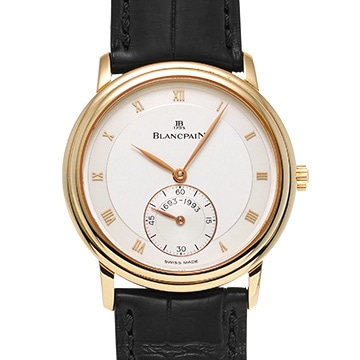 ブランパン ウルトラスリム ジュビリー 300th記念モデル B7001-3318-55 シルバー メンズ 時計 【中古】【wristwatch】