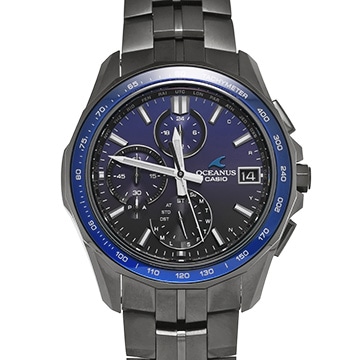 カシオ オシアナス マンタ OCW-S7000B-2AJF ブルー メンズ 時計 【中古】【wristwatch】