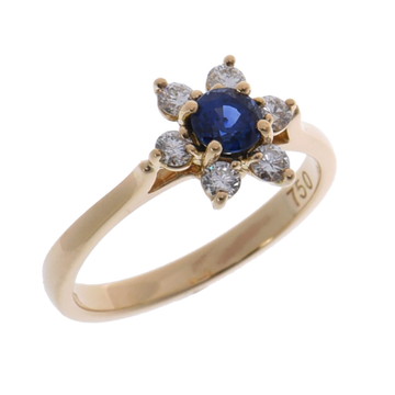 ティファニー バターカップ リング ゴールド K18イエローゴールド YG レディース ジュエリー 【中古】【jewelry】