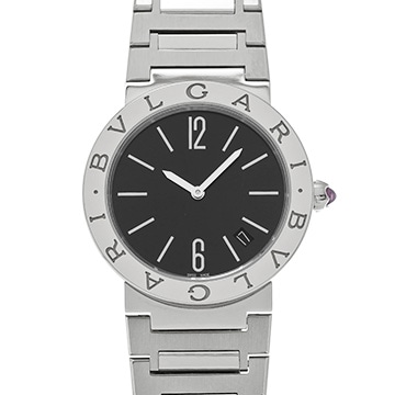 ブルガリ ブルガリブルガリ 103688 ブラック ユニセックス 時計 【中古】【wristwatch】