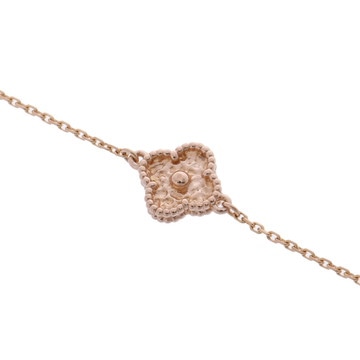 ヴァン クリーフ&アーペル スウィートアルハンブラ ブレスレット ゴールド K18ピンクゴールド PG レディース ジュエリー 【中古】【jewelry】