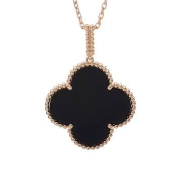 ヴァン クリーフ&アーペル マジックアルハンブラ ロングネックレス ゴールド VCARO49M00 K18イエローゴールド YG レディース ジュエリー 【中古】【jewelry】