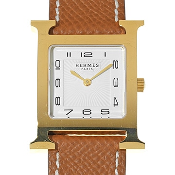 エルメス Hウォッチ HH1.510 ホワイト ユニセックス 時計 【中古】【wristwatch】