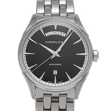 ハミルトン ジャズマスター デイデイト H42565131 ブラック メンズ 時計 【中古】【wristwatch】