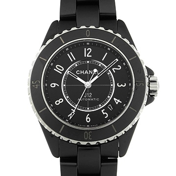 シャネル J12 キャリバー12.1 38MM H5697 ブラックラッカー メンズ 時計 【中古】【wristwatch】