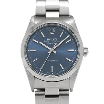 ロレックス エアキング 14000 ブルー メンズ 時計 【中古】【wristwatch】