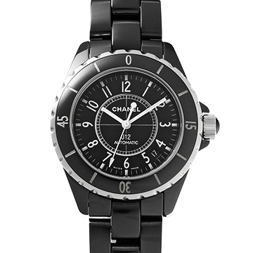 シャネル J12 38MM H0685 ブラックラッカー メンズ 時計 【中古】【wristwatch】