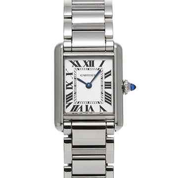 カルティエ タンク マスト SM WSTA0051 シルバー レディース 時計 【中古】【wristwatch】
