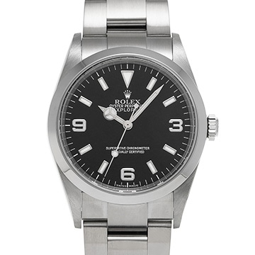 ロレックス エクスプローラー 114270 ブラック メンズ 時計 【中古】【wristwatch】