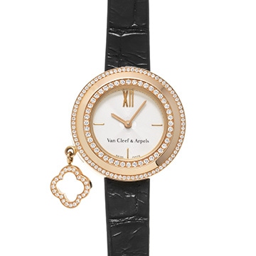 ヴァン クリーフ&アーペル チャーム ミニ ウォッチ VCAR029800 シルバー メンズ 時計 【中古】【wristwatch】
