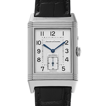 ジャガー ルクルト レベルソ デュオ ナイト&デイ Q2718470 シルバー/ブラック メンズ 時計 【中古】【wristwatch】