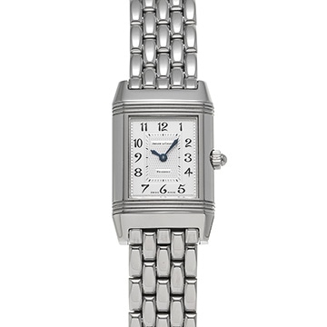 ジャガー ルクルト レベルソ デュエット Q2668120 シルバー/ホワイトシェル レディース 時計 【中古】【wristwatch】