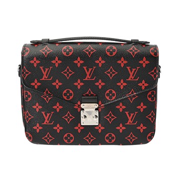ルイ ヴィトン モノグラムアンフラルージュ ポシェットメティス ブラック/レッド M41462 モノグラムアンフラルージュキャンバス レディース バッグ 【中古】【bag】