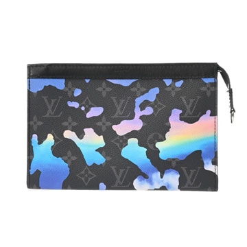 ルイ ヴィトン モノグラムエクリプスルームウィズアビュー ガストン ウエアラブル ウォレット ブラック M81753 モノグラムエクリプスキャンバス メンズ バッグ 【中古】【bag】