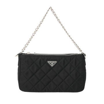 プラダ 2WAY ショルダーバッグ ブラック 1BH206 ナイロン レディース バッグ 【中古】【bag】