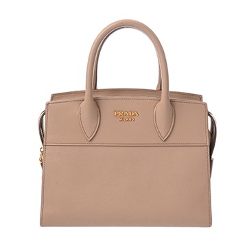 プラダ エスプラナード 2WAY ピンクベージュ 1BA045 サフィアーノレザー レディース バッグ 【中古】【bag】