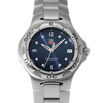 タグ ホイヤー キリウム クォーツ WL1113.BA0701 ブルー ユニセックス 時計 【中古】【wristwatch】