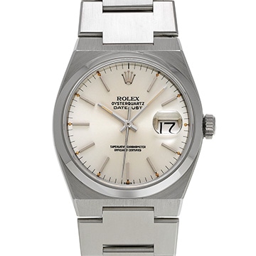 ロレックス オイスタークォーツ デイトジャスト 17000 シルバー メンズ 時計 【中古】【wristwatch】