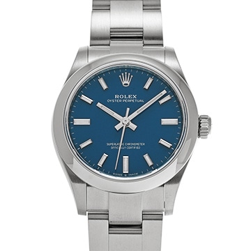 ロレックス オイスターパーペチュアル 31 277200 メッドブルー ユニセックス 時計 【中古】【wristwatch】