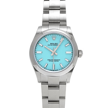 ロレックス オイスターパーペチュアル 31 277200 ターコイズブルー ユニセックス 時計 【中古】【wristwatch】