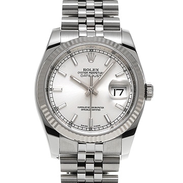 ロレックス デイトジャスト 116234 シルバー メンズ 時計 【中古】【wristwatch】