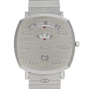 グッチ グリップ YA157410 ホワイト メンズ 時計 【中古】【wristwatch】