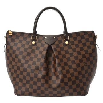 ルイ ヴィトン ダミエ シエナ GM エベヌ N41547 ダミエキャンバス レディース バッグ 【中古】【bag】