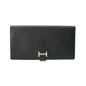 エルメス ベアン スフレ ブラック ヴォーエプソン レディース 財布 【中古】【purse】