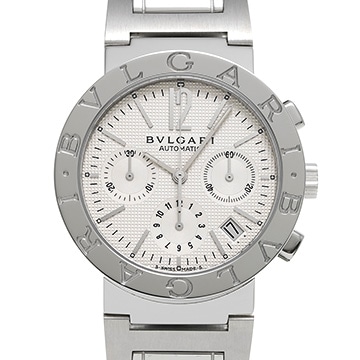 ブルガリ ブルガリブルガリ クロノグラフ BB38SSCH シルバー メンズ 時計 【中古】【wristwatch】