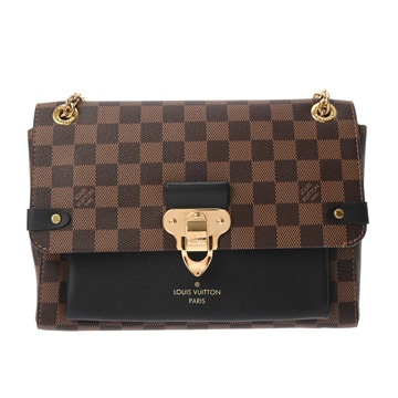 ルイ ヴィトン ダミエ ヴァヴァン PM ノワール N40108 ダミエキャンバス レディース バッグ 【中古】【bag】