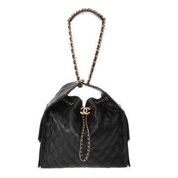 シャネル CHANEL25 ミディアム ハンドバッグ ブラック AS5311 グレインドカーフスキン レディース バッグ 【中古】【bag】