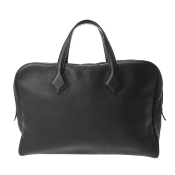 エルメス ヴィクトリア 40 ブラック エヴァーグレイン ユニセックス バッグ 【中古】【bag】