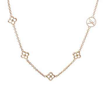 ルイ ヴィトン ブルーミング ストラス モノグラムフラワー ゴールド M68125 メタル レディース ジュエリー 【中古】【jewelry】