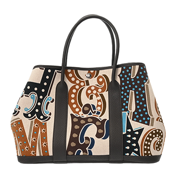 エルメス ガーデンパーティ PM エルメスエレクトリック キャラメル/エクリュ/ベージュ/エベンヌ トワルアッシュプリュム/ネゴンダ レディース バッグ 【中古】【bag】