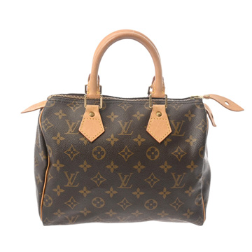 ルイ ヴィトン モノグラム スピーディ 25 ブラウン M41528 モノグラムキャンバス レディース バッグ 【中古】【bag】